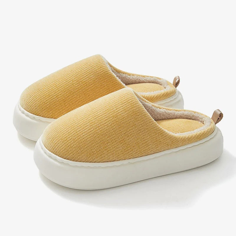 Velvet Cotton Slippers