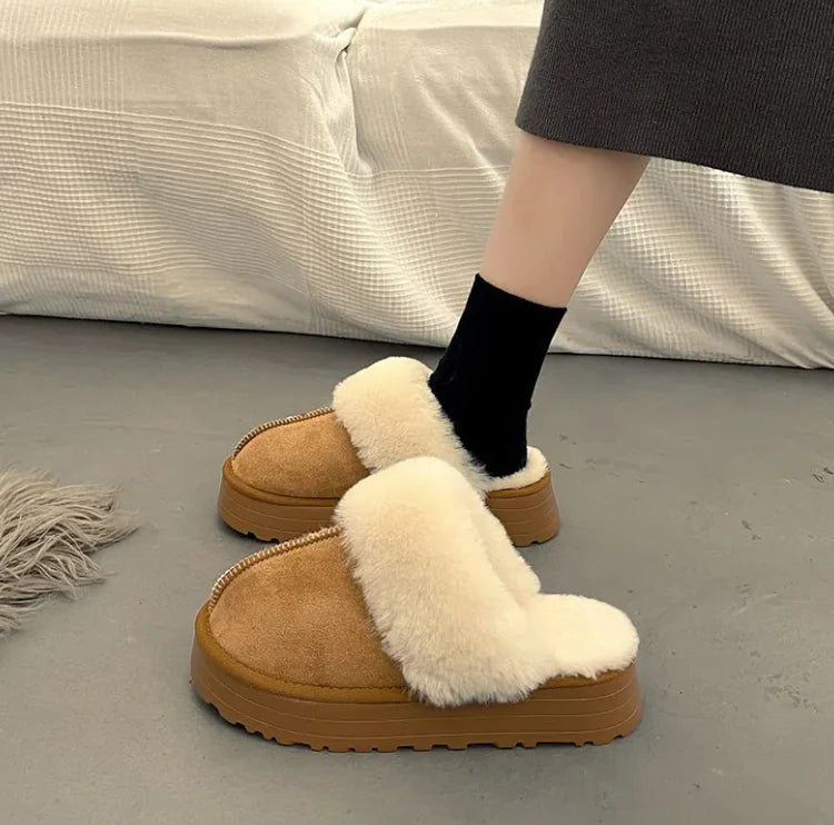 Cotton Stepper Slippers