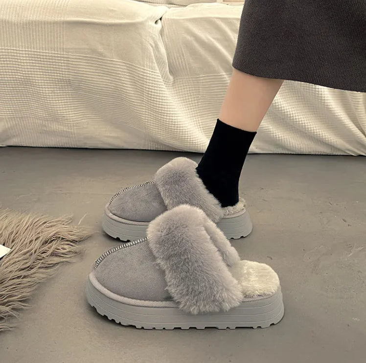 Cotton Stepper Slippers