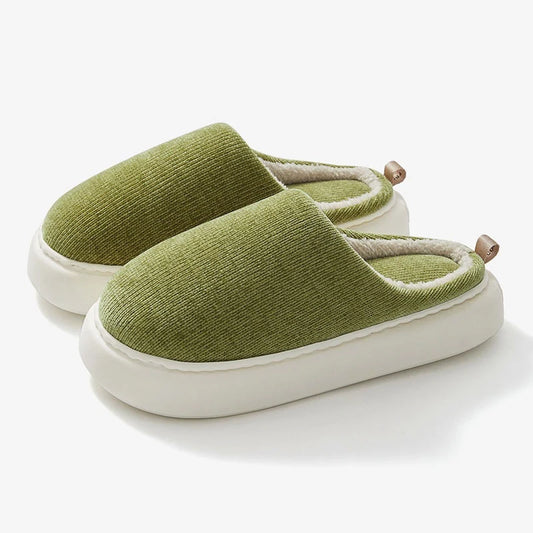 Velvet Cotton Slippers