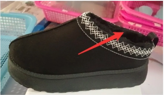 Women's Plush Fleece Ankle Slippers