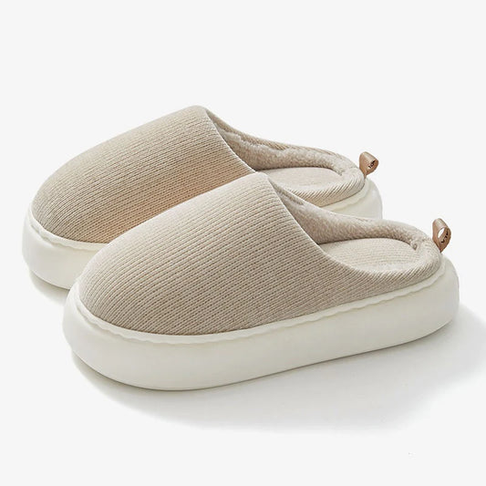 Velvet Cotton Slippers