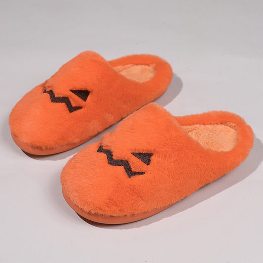 Cute Cartoon Cotton Slippers for Day of the Dead Couples